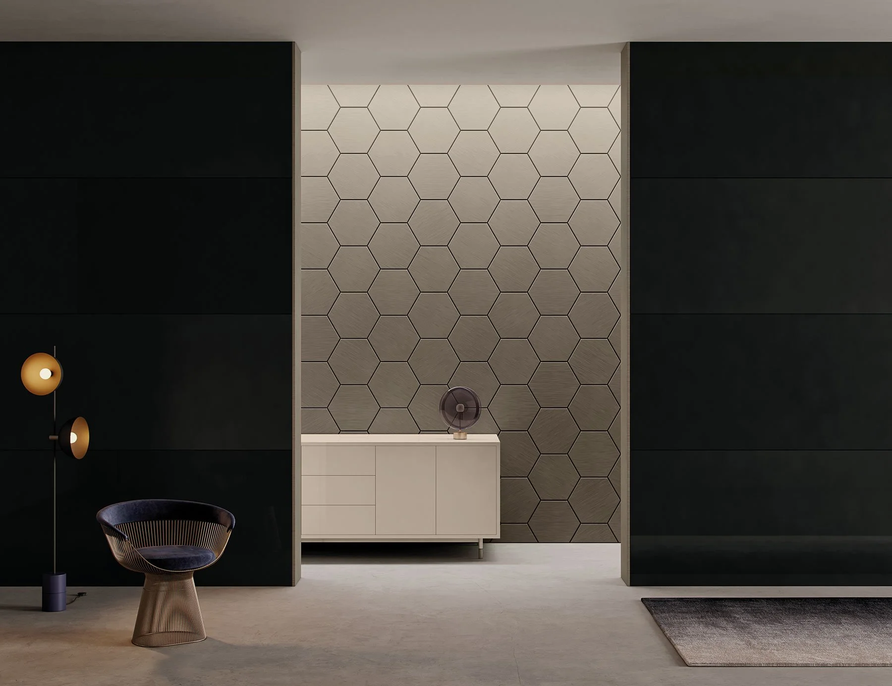 High Pressure Laminate - AL08 Brushed Titan | WOODca Design